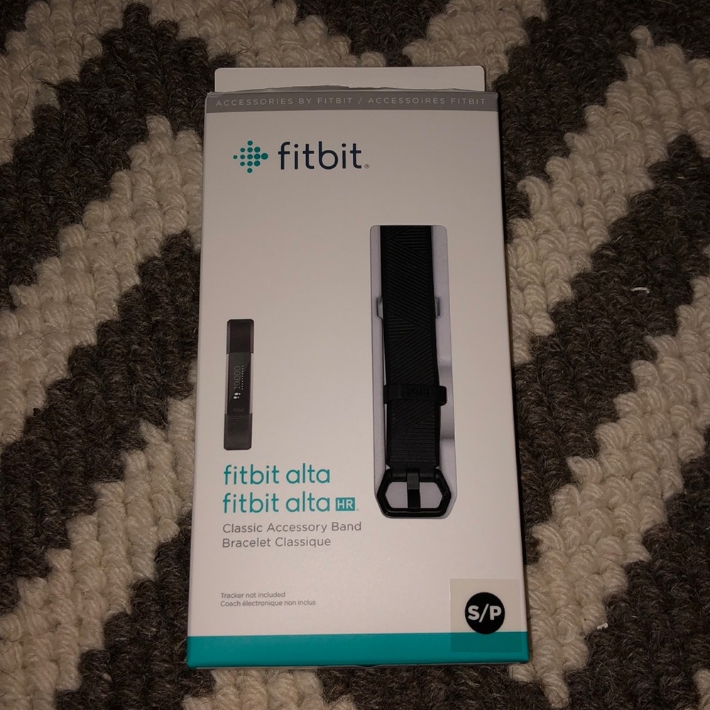 Fitbit Alta Black Band Size Small